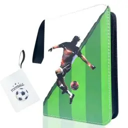 Produktbild: Sammelalbum Fußball Karten, 440 Pockets Sammelalbum für Karten, Fußballkarten Album 55 Seiten, Sammelkarten Album Karten Halter für Fußball Basketball Kindertag und Geburtstage