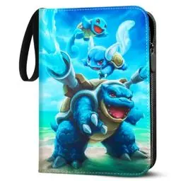Produktbild: Sammelkarten Album für Pokemon Karten, 50 Seiten 900 Karten Kapazität Sammelalbum, PU Tragbar Wasserdicht Karten Halter Heft Ordner Buch