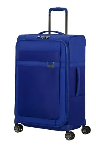 Produktbild: Samsonite Airea - Spinner M, Erweiterbar Koffer, 67 cm, 73.5/81.5 L, Blau (Nautical Blue)