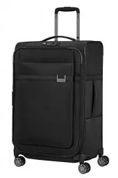 Produktbild: Samsonite Airea - Spinner S (Length: 35 cm) Expandable Hand Luggage, 55 cm, 38/43.5 L, Black (Black)