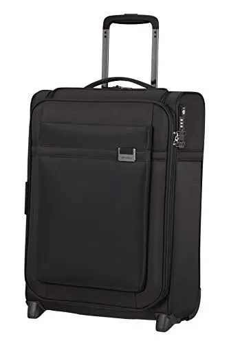 Produktbild: Samsonite Airea - Upright S Toppocket Expandable Hand Luggage, 2 Rolls, 55 cm, 41/46 L, Black