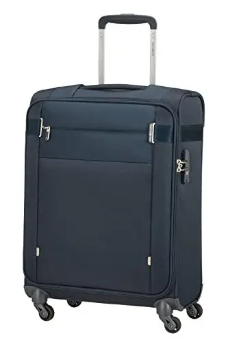 Produktbild: Samsonite Citybeat - Spinner S (Länge: 40 cm), Handgepäck, 55 cm, 42 L, Blau (Navy Blue)