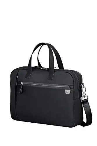 Produktbild: Samsonite Eco Wave - 15.6 Zoll Laptoptasche mit 2 Fächer, 39 cm, 15.5 L, Schwarz (Black)