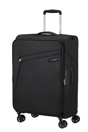Produktbild: Samsonite Litebeam - Spinner M, erweiterbarer Koffer, 66 cm, 67/73 l, schwarz (schwarz)