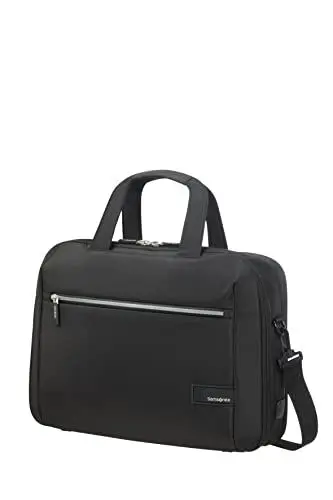 Produktbild: Samsonite Litepoint - Erweiterbare Laptoptasche 15,6 Zoll, 40,5 cm, 17,5/22 l, Schwarz (Schwarz)
