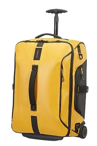 Produktbild: Samsonite Paradiver Light - Reisetasche/Rucksack mit 2 Rollen S, 55 cm, 51 L, Gelb (Yellow)