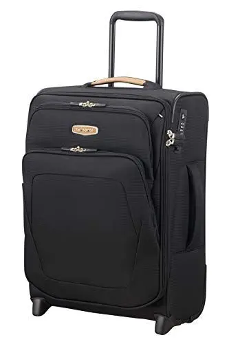 Produktbild: Samsonite Spark SNG ECO - Upright S (Länge: 40 cm), Erweiterbar Handgepäck, 55 cm, 48.5/57 L, Schwarz (Eco Black)