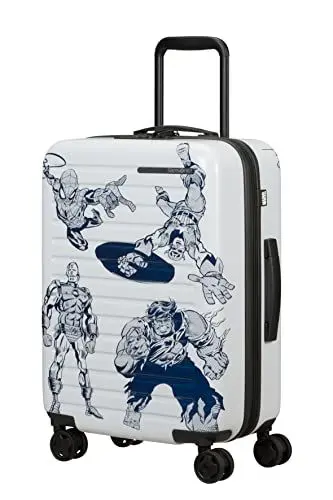 Produktbild: Samsonite Stackd Disney - Spinner S, Expandable Hand Luggage, 55 cm, 35/42 L, Multi-Colored (Marvel Comics)