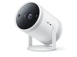 Produktbild: Samsung, 100 Zoll, Full HD, Portabler LED-Projektor The Freestyle (SP-LSP3BLAXXE), Beamer mit All Round Design, Auto Set-up, 360°-Sound (2022), White
