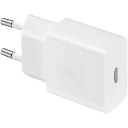 Produktbild: Samsung 15 Watt USB Type-C Schnellladeadapter, Ladegerät, Weiß