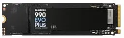 Produktbild: Samsung 990 EVO Plus NVMe M.2 SSD 1 TB, PCIe 4.0 x4 / PCIe 5.0 x2, NVMe 2.0 (2280), 7.150 MB/s Lesen, 6.300 MB/s Schreiben, Interne SSD für Gaming und Grafikbearbeitung, MZ-V9S1T0BW