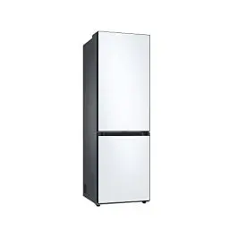 Produktbild: Samsung Bespoke RL34C6B0CWW/EG Kühl-/Gefrierkombination, AI Energy Mode, SpaceMax, No Frost+, 35 dB(A) Geräuschlevel, Digital Inverter Technologie, Snow White, 185 cm, 344 ℓ