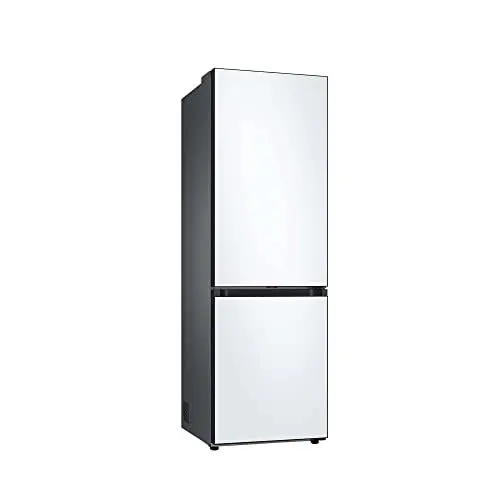 Produktbild: Samsung Bespoke RL34C6B0CWW/EG Kühl-/Gefrierkombination, AI Energy Mode, SpaceMax, No Frost+, 35 dB(A) Geräuschlevel, Digital Inverter Technologie, Snow White, 185 cm, 344 ℓ