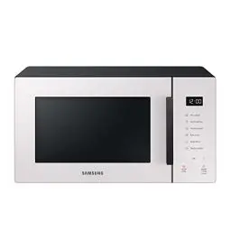 Produktbild: Samsung Bespoke Solo-Mikrowelle MS2GT5018AE/EG, 23 ℓ, Home Dessert Automatikprogramme, Quick Defrost, Creme