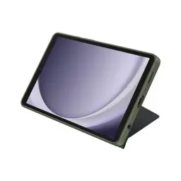 Produktbild: Samsung Book Cover EF-BX110 für das Galaxy Tab A9, Tablet Cover, Tablet-Hülle, schlankes, leichtes Design, stilvoller Schutz, zwei praktische Aufstellmöglichkeiten, Black