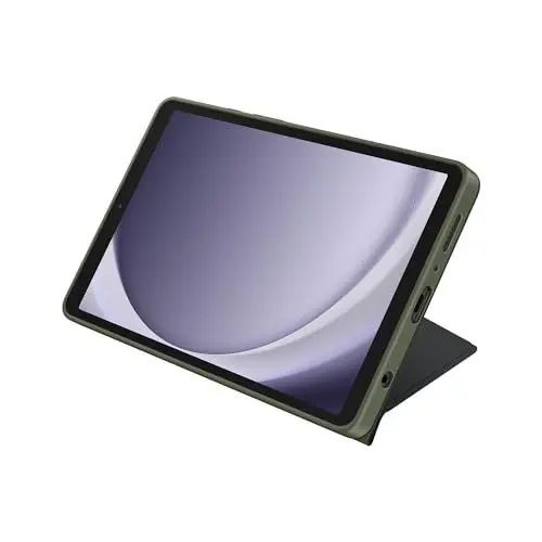 Produktbild: Samsung Book Cover EF-BX110 für das Galaxy Tab A9, Tablet Cover, Tablet-Hülle, schlankes, leichtes Design, stilvoller Schutz, zwei praktische Aufstellmöglichkeiten, Black