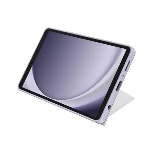 Produktbild: Samsung Book Cover EF-BX110 für das Galaxy Tab A9, Tablet Cover, Tablet-Hülle, schlankes, leichtes Design, stilvoller Schutz, zwei praktische Aufstellmöglichkeiten, White