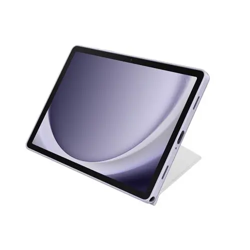 Produktbild: Samsung Book Cover EF-BX210 für das Galaxy Tab A9, Tablet Cover, Tablet-Hülle, schlankes, leichtes Design, stilvoller Schutz, zwei praktische Aufstellmöglichkeiten, White