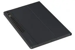 Produktbild: Samsung Book Cover Slim Galaxy Tab S9 Ultra Schwarz Tastatur S-Pen Aufbewahrung