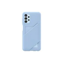 Produktbild: Samsung Card Slot Cover EF-OA135 für das Galaxy A13 | Back Cover, Handy-Hülle, stoßfest, Schutz Case, Kartenhalterung, Artic Blue - 6,6 Zoll