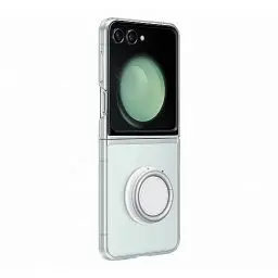 Produktbild: Samsung Clear Gadget Case EF-XF731 für das Galaxy Z Flip5 | Smartphone Cover, Handy-Hülle inklusive Ringhalter, Schutz Case, stoßfest, Transparent