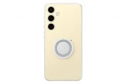 Produktbild: Samsung Clear Gadget Smartphone Case EF-XS926 für Galaxy S24+, Handy-Hülle, Standfuß, Durchsichtig, Kratzfest, Fingerhalterung, Ringhalter, Trageschlaufe, Transparent
