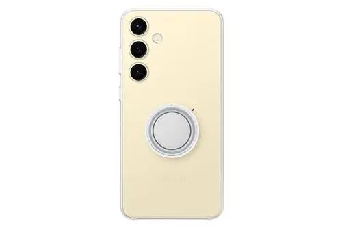 Produktbild: Samsung Clear Gadget Smartphone Case EF-XS926 für Galaxy S24+, Handy-Hülle, Standfuß, Durchsichtig, Kratzfest, Fingerhalterung, Ringhalter, Trageschlaufe, Transparent