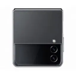 Produktbild: Samsung Clear Slim Cover EF-QF721 für Galaxy Z Flip4 | Smartphone Cover, Handy-Hülle, extra-dünn und griffig, Schutz Case, Transparent