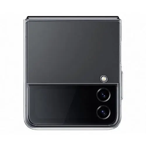 Produktbild: Samsung Clear Slim Cover EF-QF721 für Galaxy Z Flip4 | Smartphone Cover, Handy-Hülle, extra-dünn und griffig, Schutz Case, Transparent