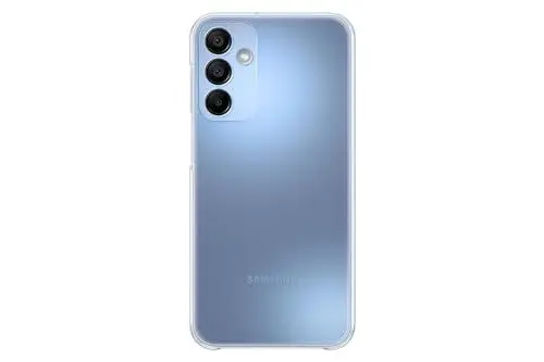 Produktbild: Samsung Clear Smartphone Case EF-QA156 für Galaxy A15, Handy-Hülle, Durchsichtig, Kratzfest, Schlankes Design, Transparent