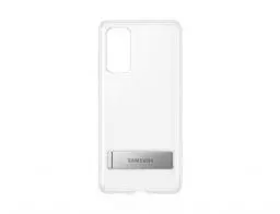 Produktbild: Samsung Clear Standing Cover Smartphone Cover EF-JG780 für Galaxy S20 FE Handy-Hülle, ausklappbarer Standfuß, Schutz Case, stoßfest, transparent - 6.5 Zoll