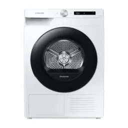 Produktbild: Samsung DV8GT5220AW/S2 Wärmepumpentrockner, 8 kg, Simple Control mit WiFi und Auto Cycle Link, Digital Inverter Motor, Knitterschutz und Komfort 2-in-1 Filter, Weiß