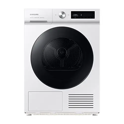 Produktbild: Samsung DV90BB7445GW/S2 Bespoke Wärmepumpentrockner, 9 kg, AI Dry - intelligentes Automatikprogramm, QuickDrive, AI Control, Super Speed, Hygiene+, Weiß