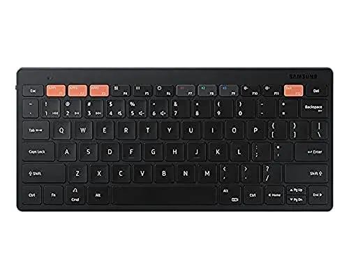 Produktbild: Samsung EJ-B3400BBGGDE Tastatur für Tablet schwarz Bluetooth QWERTZ Deutsch