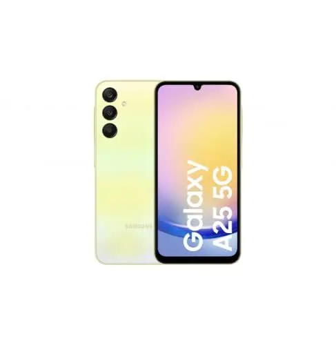 Produktbild: Samsung A256B Galaxy A25 5G 128 GB Yellow Android 14 50MP USB-C 6,5 Zoll 6GB