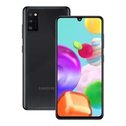 Produktbild: Samsung GALAXY A41 Smartphone Schwarz Dual-SIM 64GB Android 10.0 A415F, Schwarz, SM-A415FZKDEUB