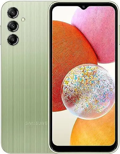 Produktbild: Samsung Galaxy A14 64GB Grün 5G Android Smartphone 6,6