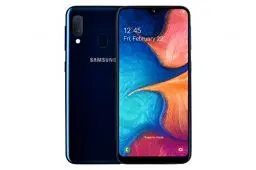 Produktbild: Samsung Galaxy A20e Smartphone (14.82cm (148.2 mm) 5.8 Zoll) 32GB interner Speicher, 3GB RAM, Dual SIM, Blau) - Deutsche Version