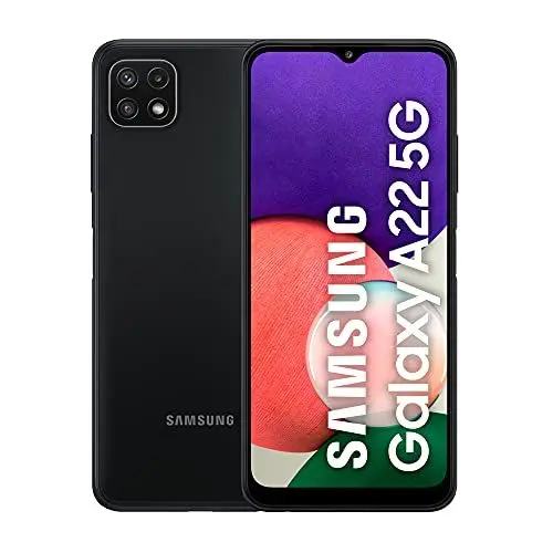 Produktbild: Samsung Galaxy A22 5G Smartphone 128GB 6.6 Zoll (16.8 cm) Dual-SIM Android™ 11 Grau
