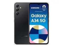 Produktbild: Samsung Galaxy A34 5G, Android Smartphone, 6,6 Zoll Dynamic AMOLED Display, 5.000 mAh Akku, 256 GB/8 GB RAM Handy in Awesome Graphite