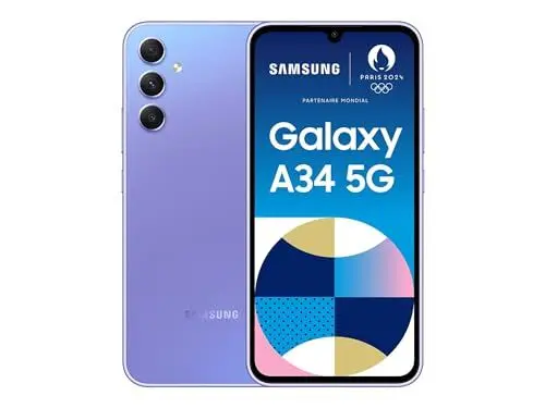Produktbild: Samsung Galaxy A34 5G 6GB_128GB Light Violet