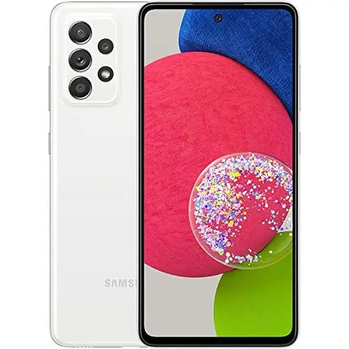 Produktbild: Samsung Galaxy A52s 5G Smartphone Dual-SIM Android Handy 6GB RAM 128GB Speicher Awesome White UK Version