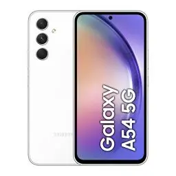 Produktbild: Samsung Galaxy A54 5G, Android Smartphone, 6,4 Zoll Dynamic AMOLED Display, 5.000 mAh Akku, 256 GB/8 GB RAM Handy in Awesome White inkl. 30 Monate Herstellergarantie (Exklusiv bei Amazon)