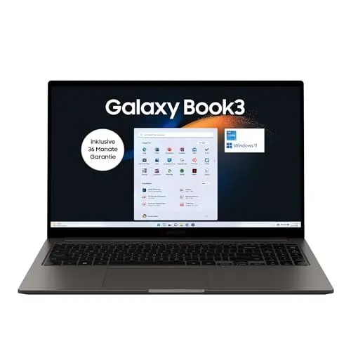 Produktbild: Samsung Galaxy Book3 Laptop, Notebook, 15