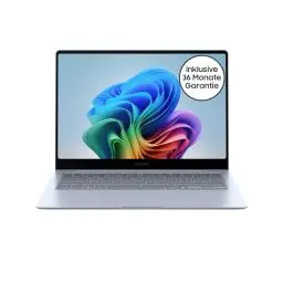 Produktbild: Samsung Galaxy Book4 Edge Galaxy AI-Laptop, 14-Zoll-Display, 16GB RAM, Snapdragon X Elite Prozessor, Notebook 512GB Speicher, Copilot, Sapphire Blue, 3 Jahre Herstellergarantie (Exklusiv auf Amazon)