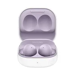 Produktbild: Samsung Galaxy Buds2, Kabellose Kopfhörer, Wireless Earbuds, Geräuschunterdrückung (ANC), ausdauernder Akku, 3 Mikrofone, inkl. Araree Nukin Clear Cover, Lavender (Deutsche Version)(Exkl. bei Amazon)