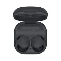 Produktbild: Samsung Galaxy Buds2 Pro kabellose Bluetooth-Kopfhörer, True Wireless, Geräuschunterdrückung, Lade-Etui, Klangqualität, Wasserabweisend, Graphite inkl. Nukin Clear Case(Exklusiv bei Amazon)