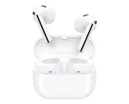 Produktbild: Samsung Galaxy Buds3 Kabellose Bluetooth-Kopfhörer, Active Noise Cancelling (ANC), Adaptive Geräuschunterdrückung, In-Ear-Kopfhörer mit 360 Audio, White, Inkl. Anymode Clear Case