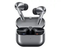 Produktbild: Samsung Galaxy Buds3 Pro Kabellose Bluetooth-Kopfhörer, Active Noise Cancelling (ANC), Adaptive Geräuschunterdrückung, 360 Audio, In-Ear-Kopfhörer mit Hi-Fi-Sound, Silver, Inkl. Anymode Clear Cover
