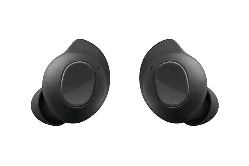 Produktbild: Samsung Galaxy Buds FE Kabellose Bluetooth-Kopfhörer inkl. araree Bean Case, Active Noise Cancelling (ANC), 3 Mikrofone, Touch Control, Tiefer Bass, Mit Ladekabel, Graphite (Exklusiv bei Amazon)